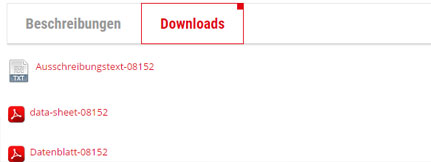 Abbildung Online Shop Download Tab