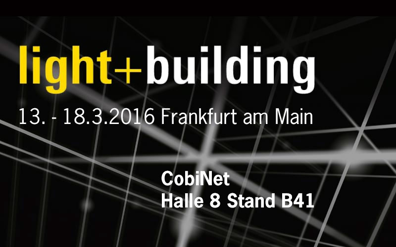 CobiNet auf der Light & Building 2016